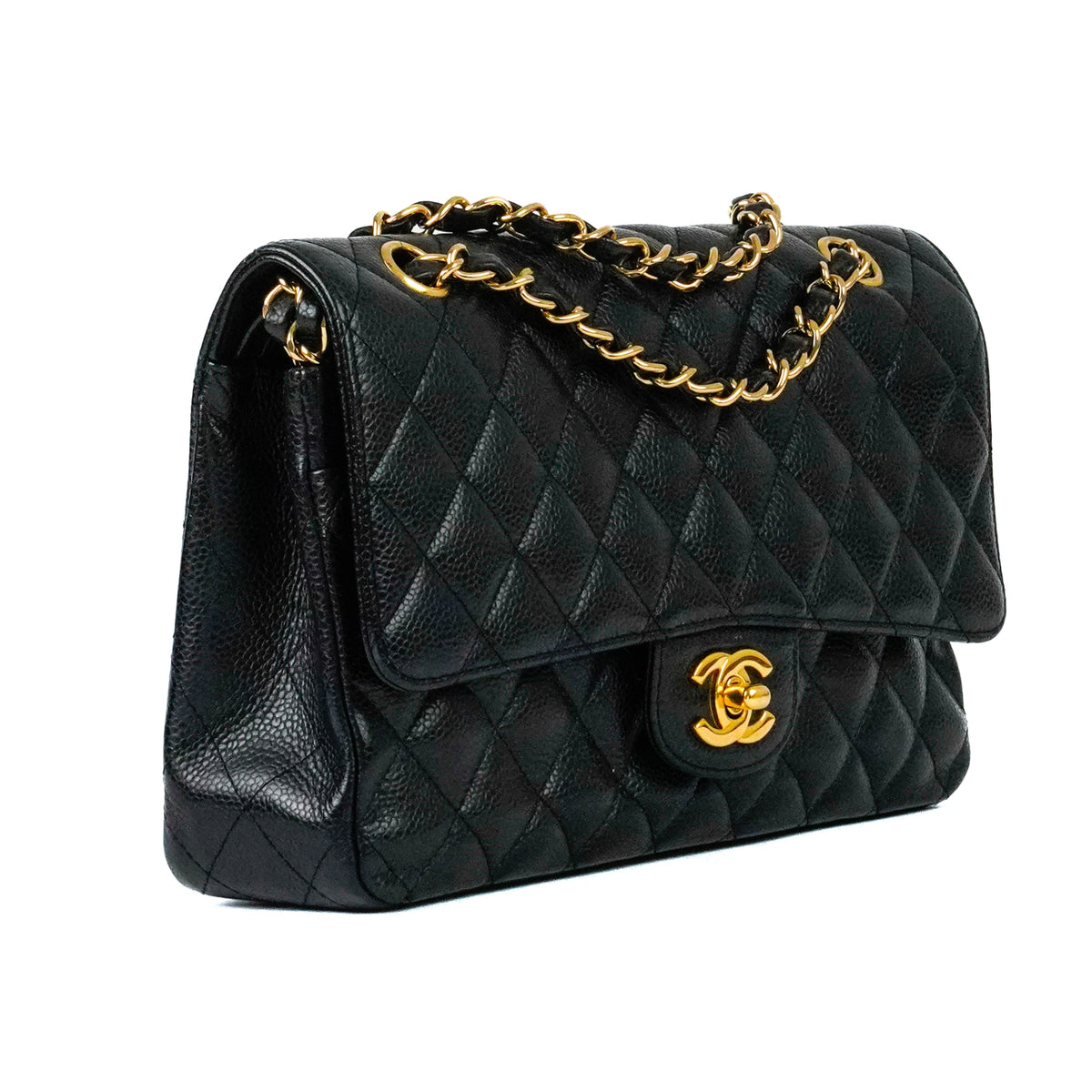 Chanel Timeless Classic in Black Caviar Leather GHW