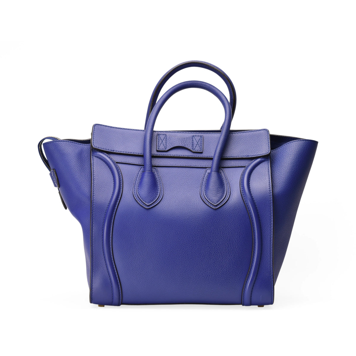 Celine Mini Luggage Electric Blue Bag