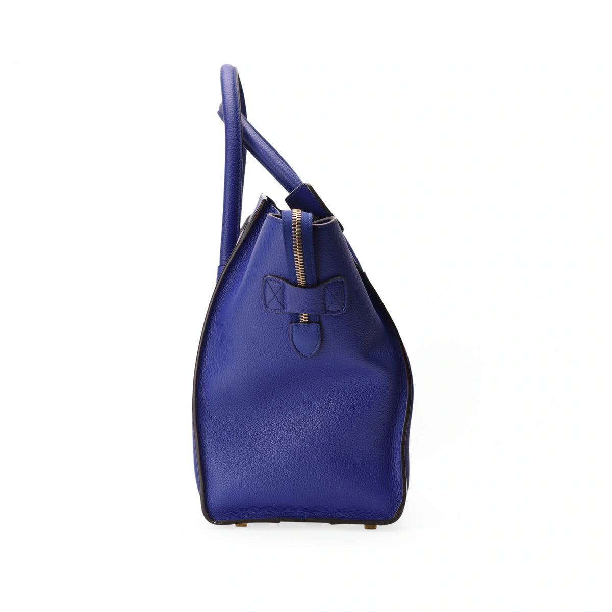 Celine Mini Luggage Electric Blue Bag