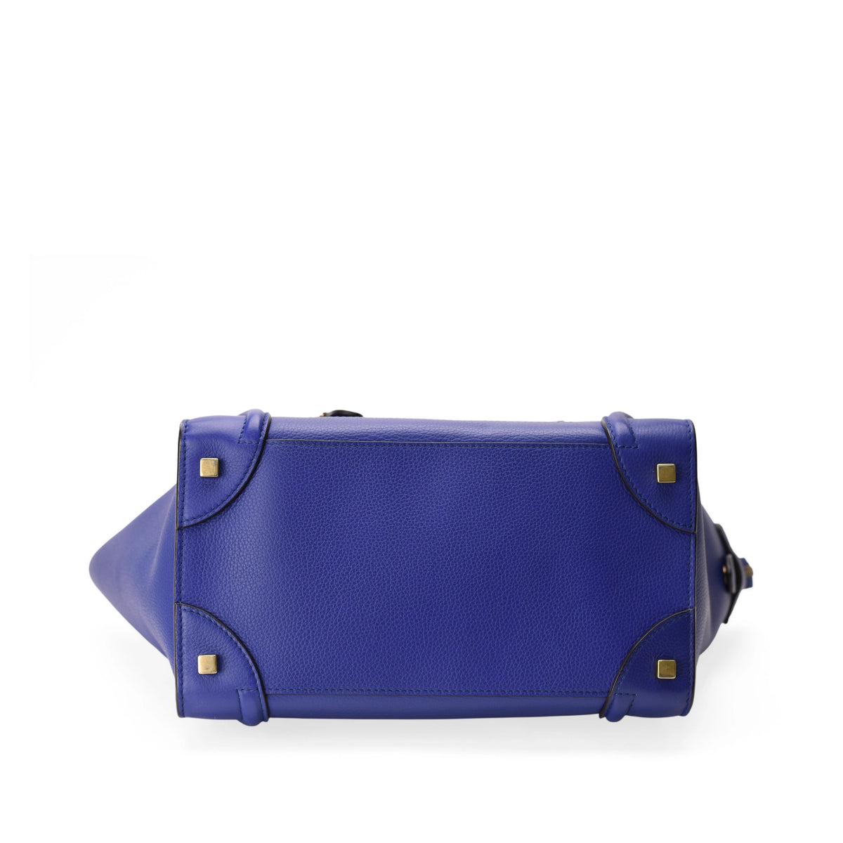 Celine Mini Luggage Electric Blue Bag