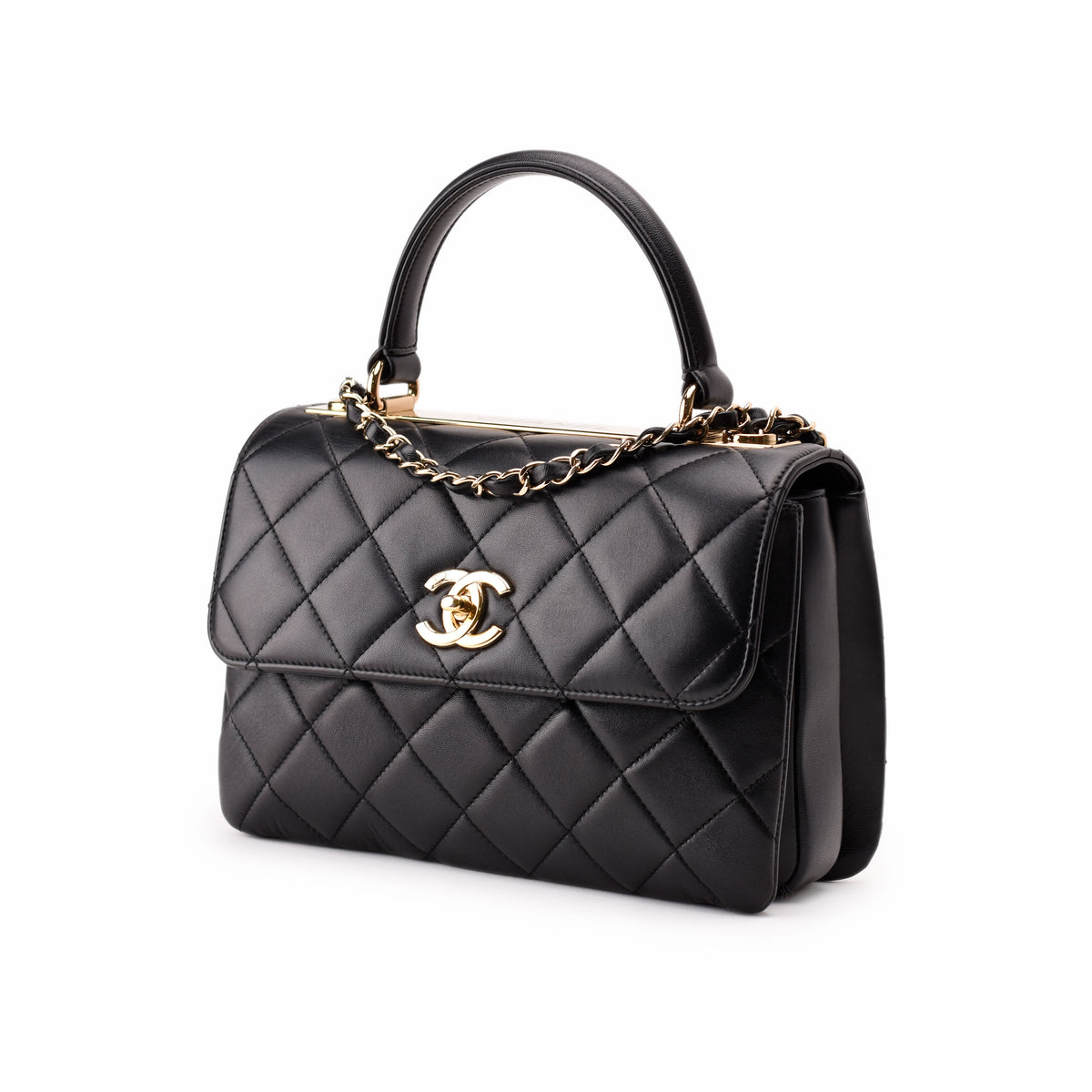 Chanel Trendy CC Small Black CHW