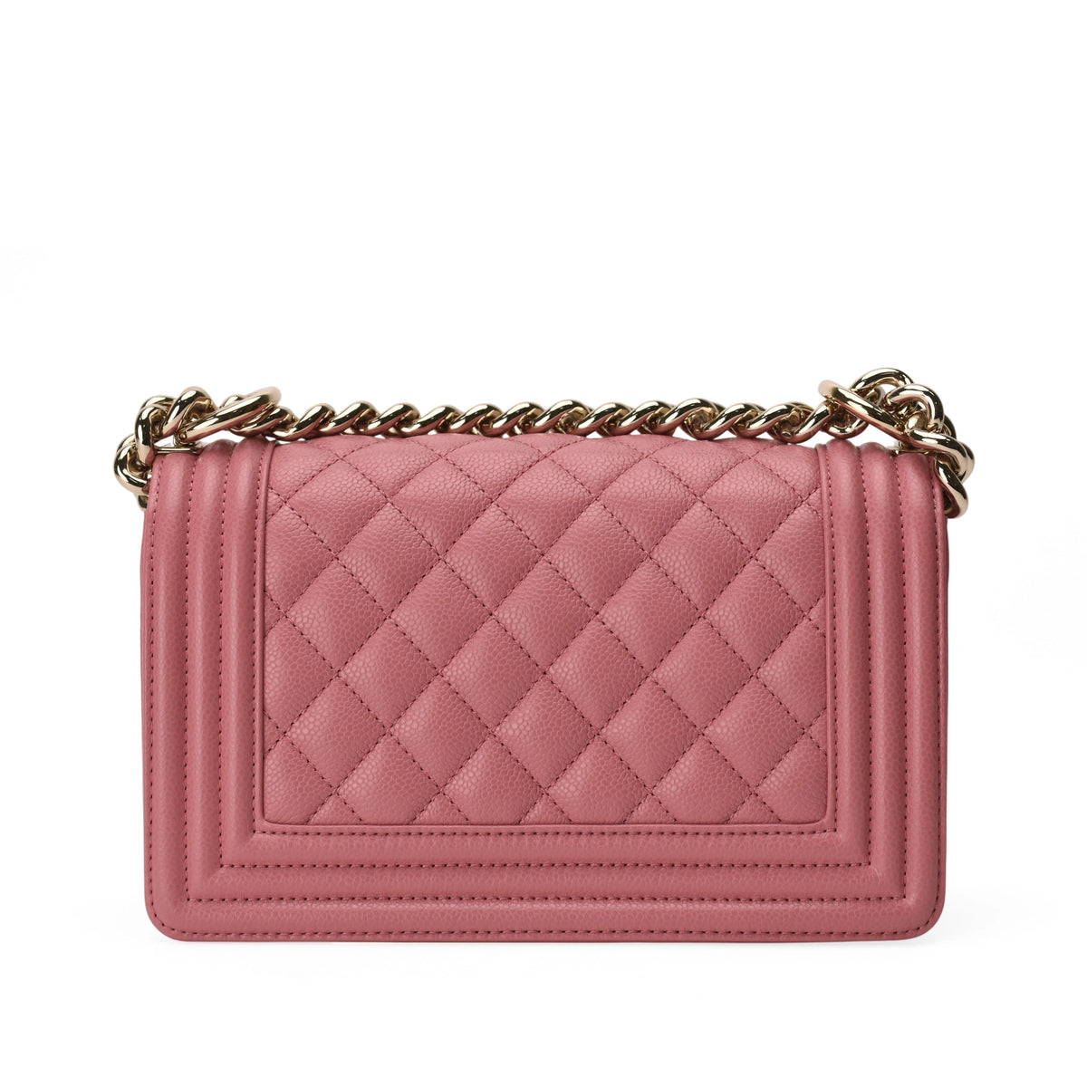 Chanel Boy Small Pink Caviar CHW