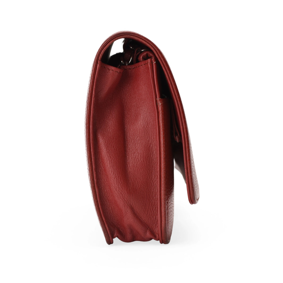 Chanel red caviar leather WOC wallet. curated Pre-loved Luxury by Myluxe in Helsinki.