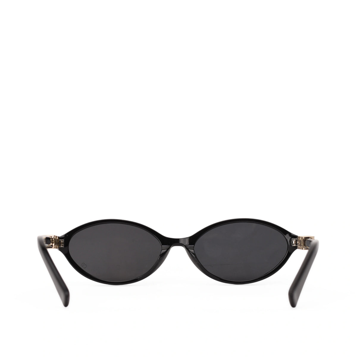 Dior DiorTreasure R1I Black Oval Sunglasses