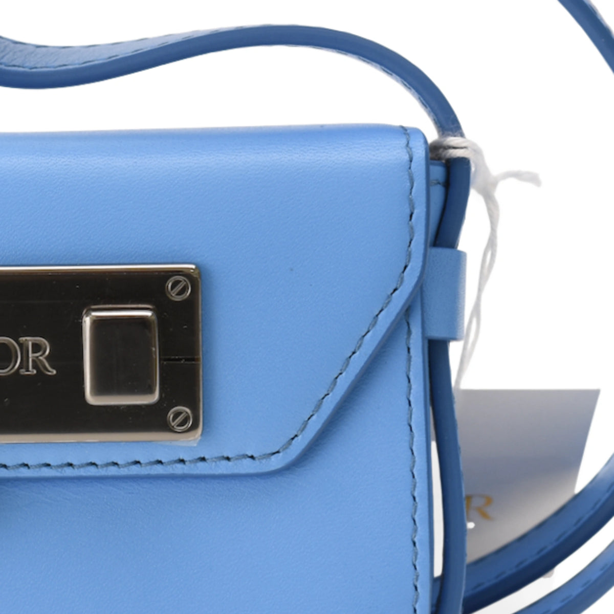 Dior Nano Clasp Lock Messenger Pouch Leather