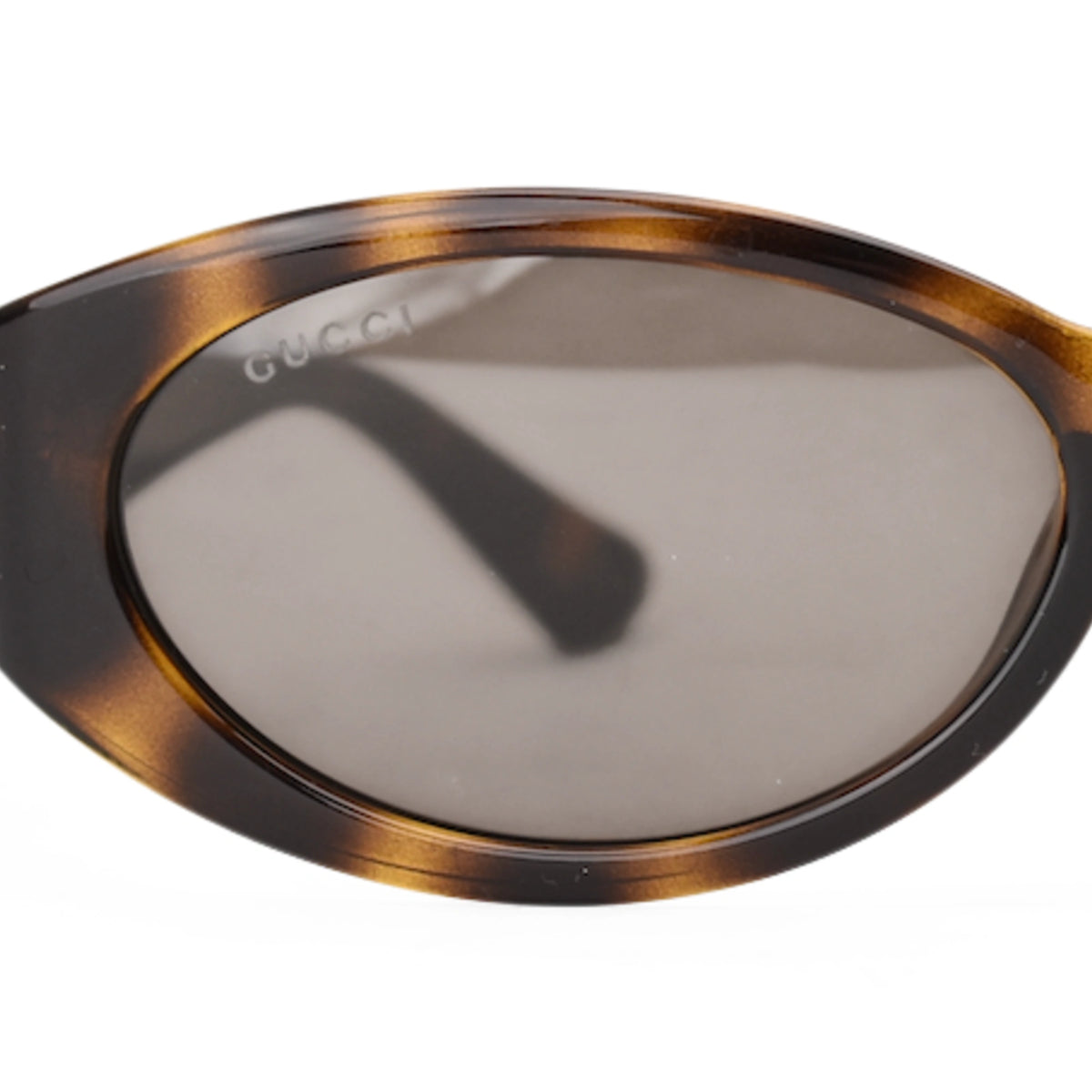 Gucci Havana Brown tortoiseshell sunglasses. curated Pre-loved Luxury by Myluxe in Helsinki.