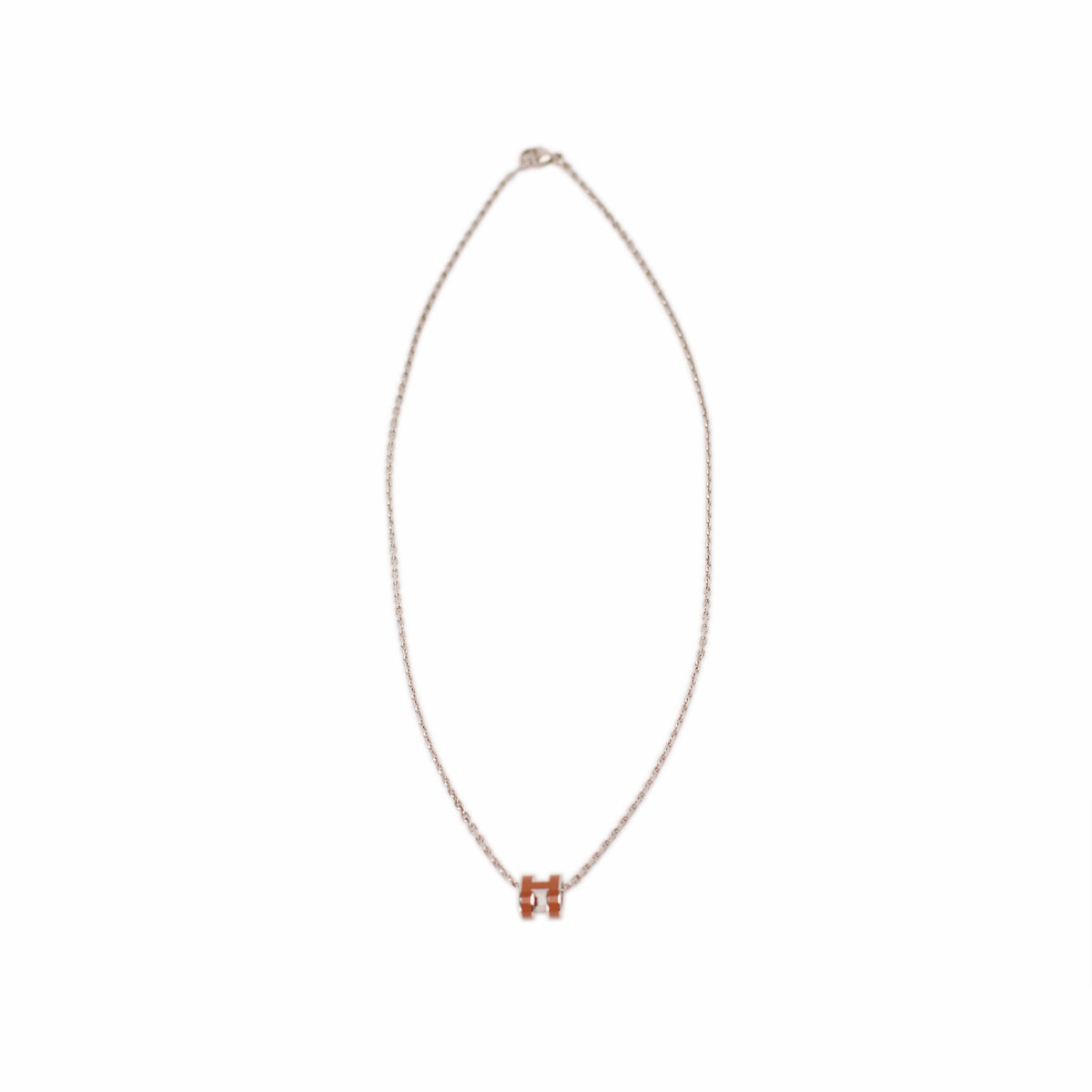 Hermès Mini Pop H Pendant Necklace