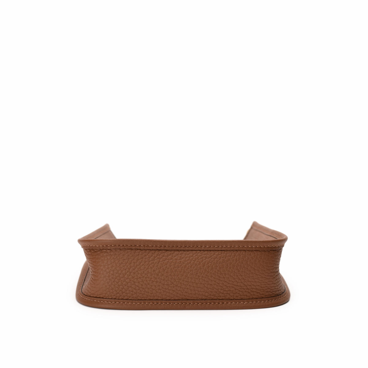 Brown pebbled leather luxury accessory, curated Pre-loved Luxury by Myluxe in Helsinki.