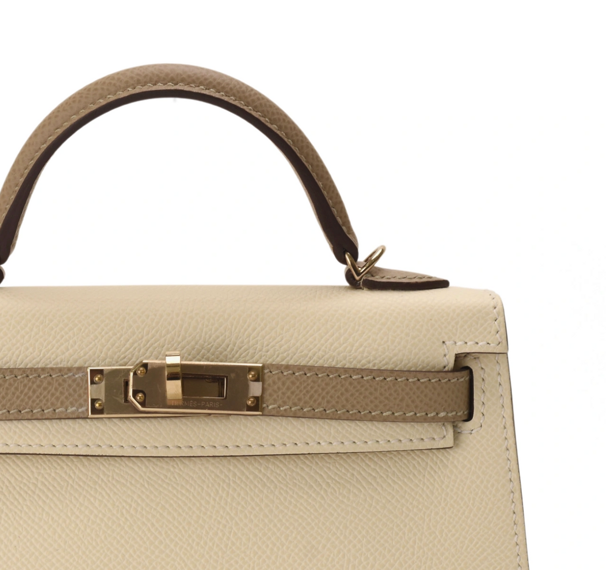 Hermès Mini Kelly 20 Nata and Trench Epsom Sellier HSS PBHW