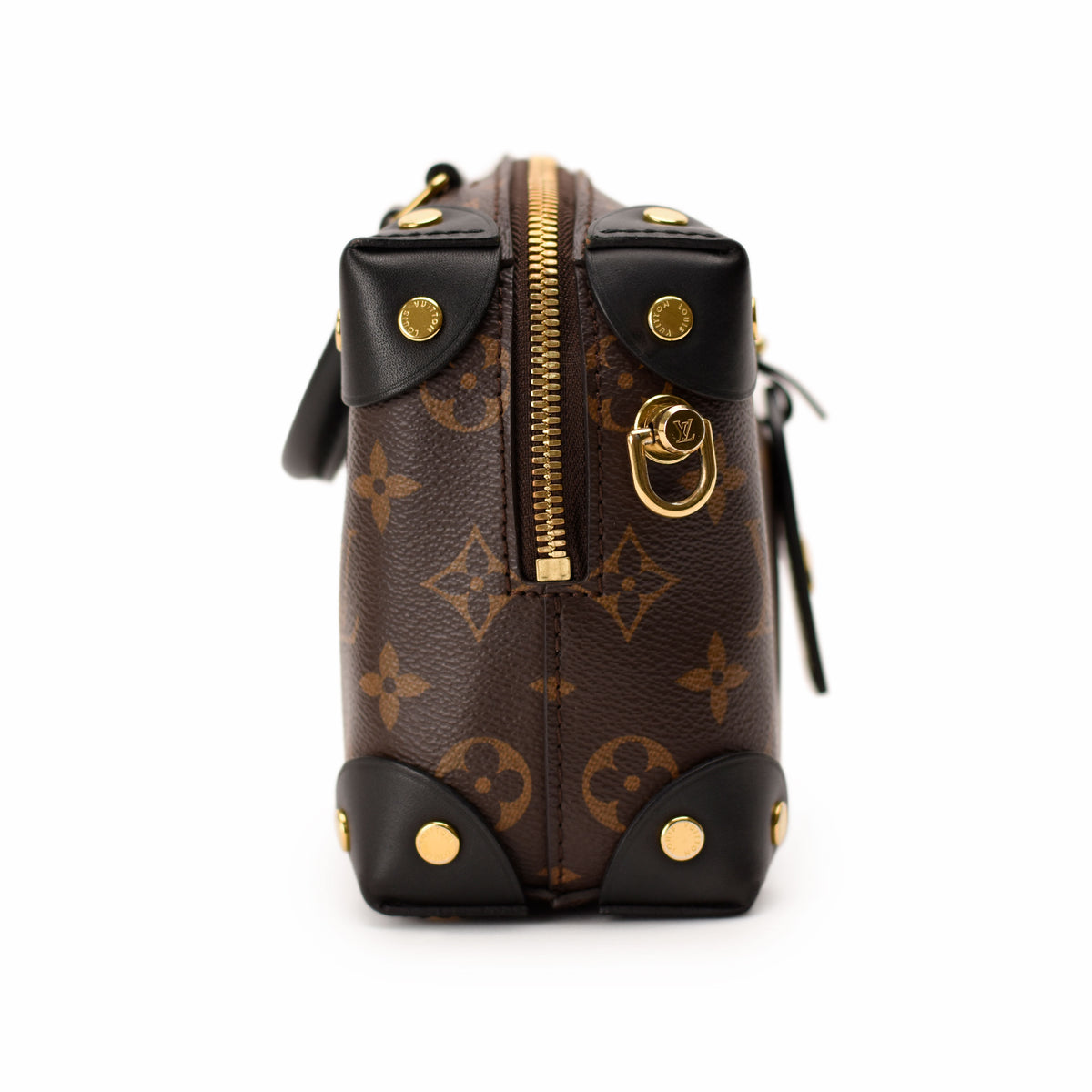 Louis Vuitton monogram brown canvas handbag with gold-tone hardware. curated Pre-loved Luxury by Myluxe in Helsinki.