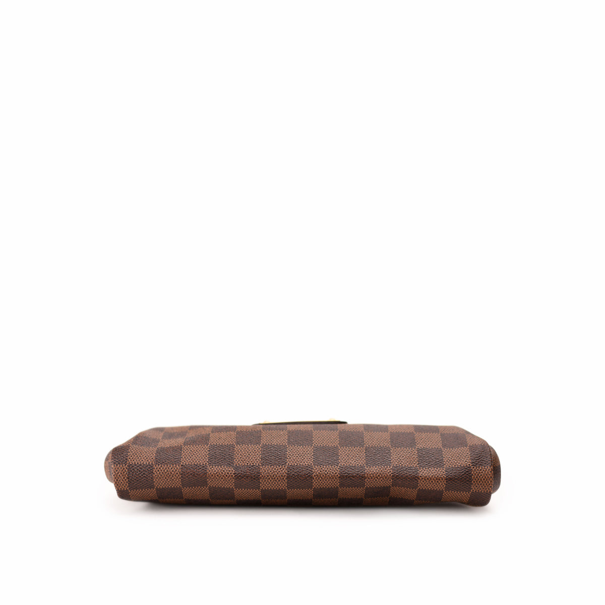 Louis Vuitton Damier Ebene brown checkered canvas wallet. curated Pre-loved Luxury by Myluxe in Helsinki.
