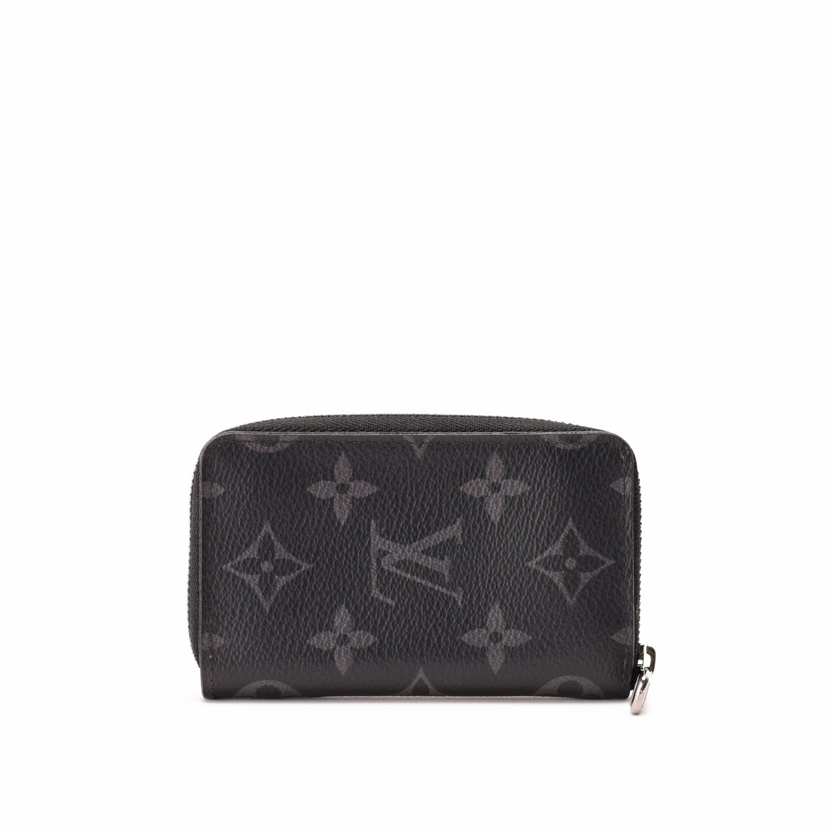 Black Monogram Coated Canvas Louis Vuitton zip-around wallet, curated Pre-loved Luxury by Myluxe in Helsinki.