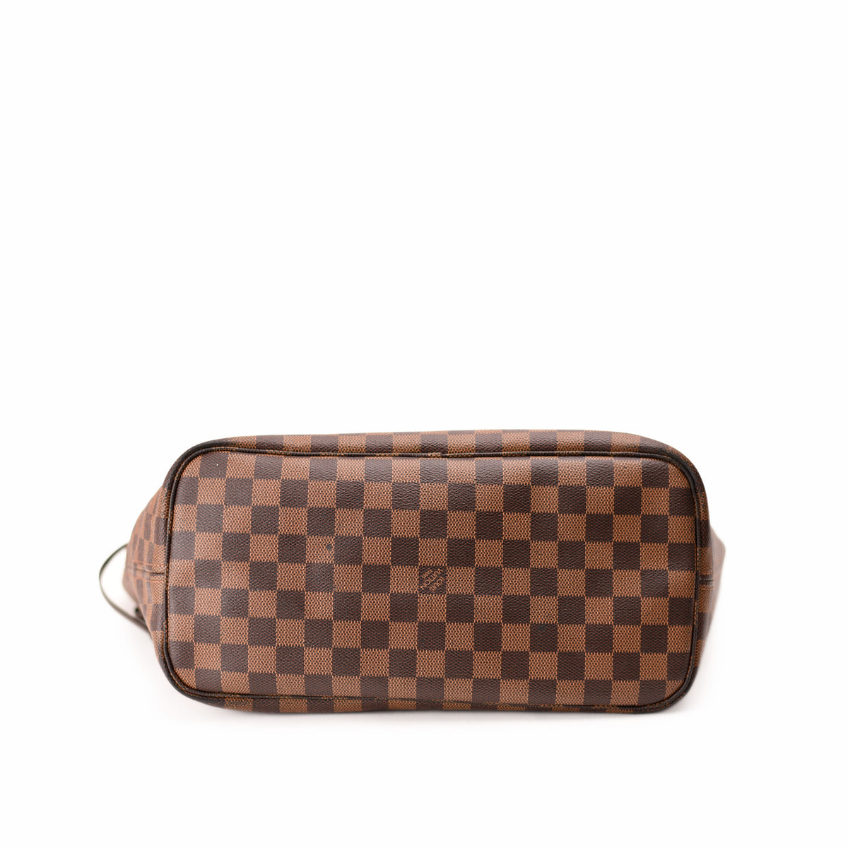 Louis Vuitton Damier Ebene checkered canvas crossbody bag. curated Pre-loved Luxury by Myluxe in Helsinki.