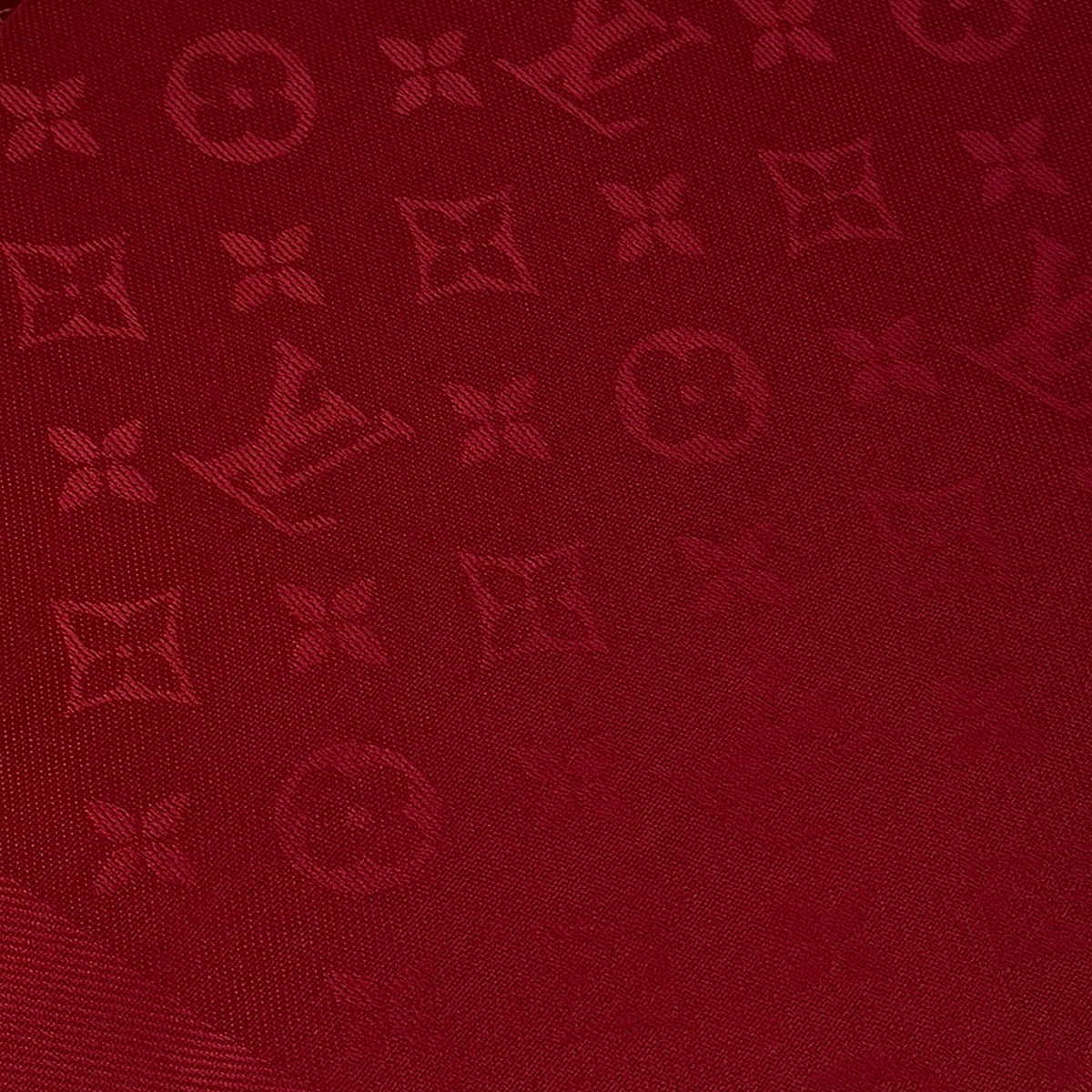 Red monogram coated canvas luxury pattern, curated Pre-loved Luxury by Myluxe in Helsinki.