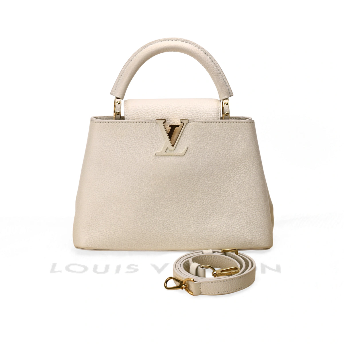 Louis Vuitton Capucines BB White