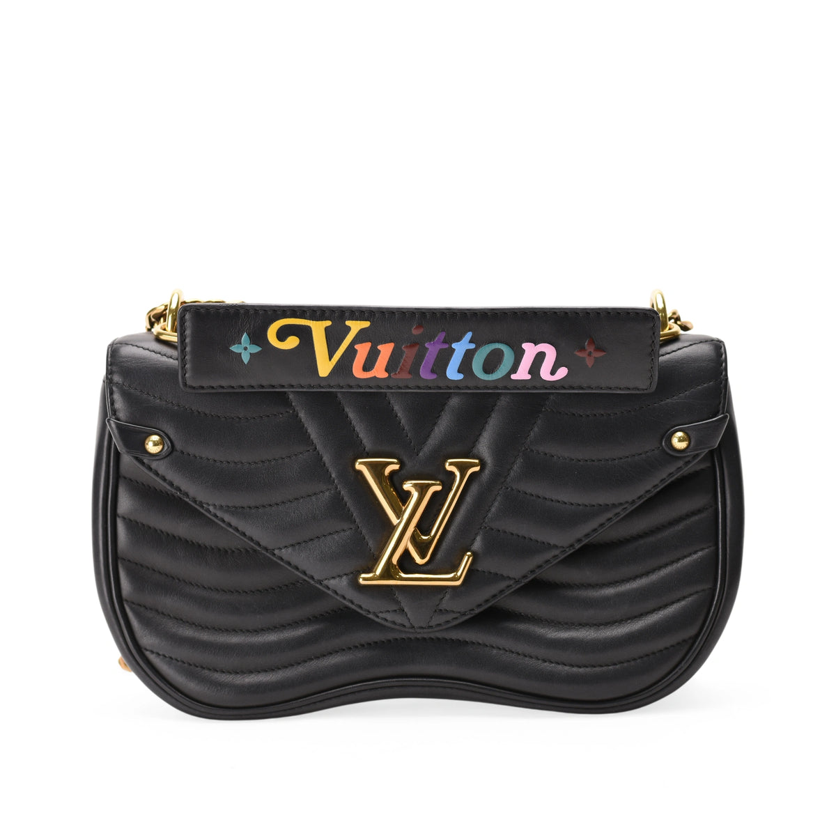 Louis Vuitton New Wave MM Black Bag