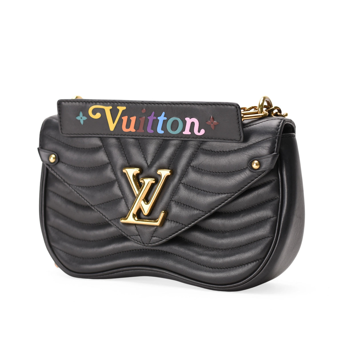 Louis Vuitton New Wave MM Black Bag
