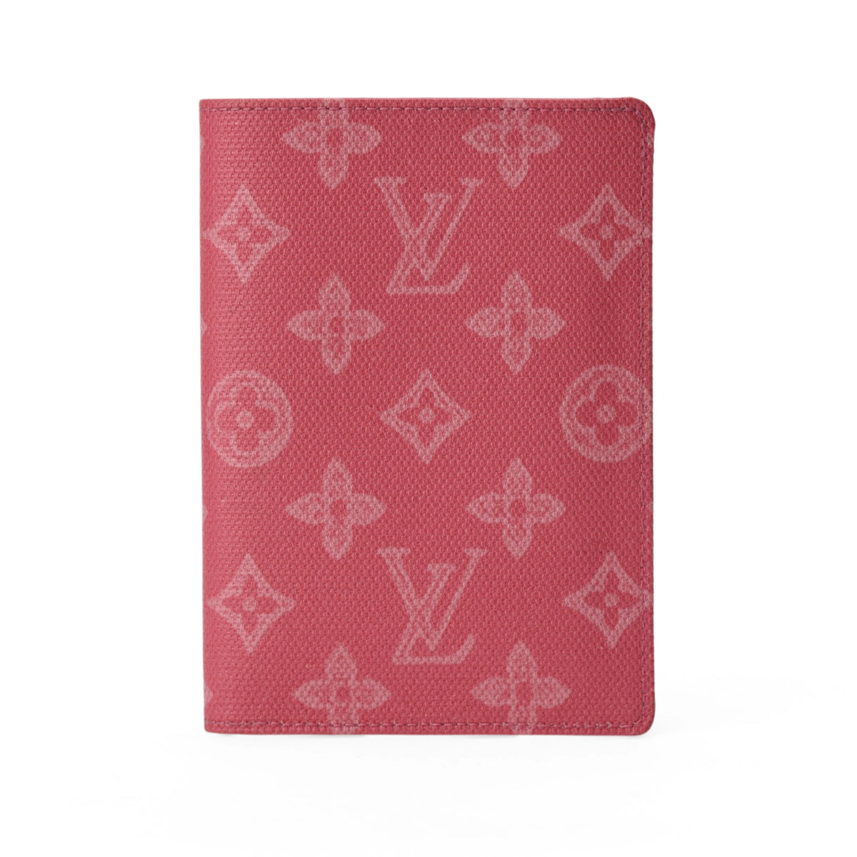 Louis Vuitton Passport Cover Monogram Origine Rose Ruban