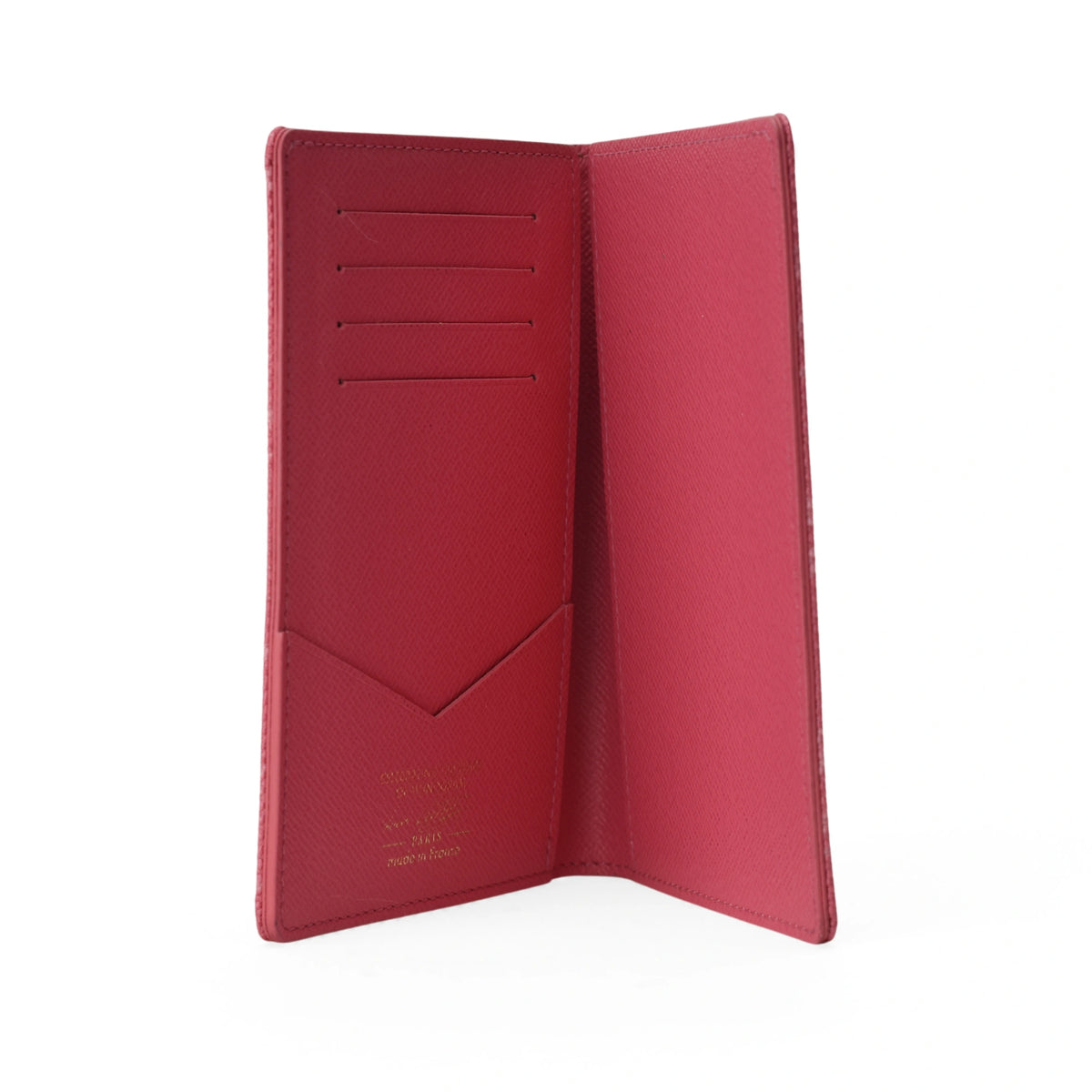 Louis Vuitton Passport Cover Monogram Origine Rose Ruban