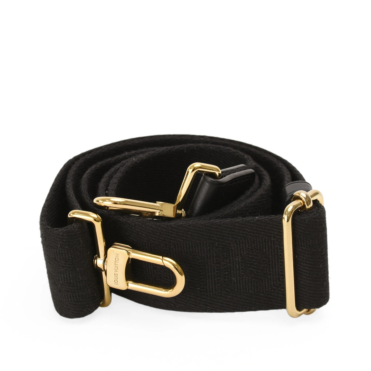 Louis Vuitton Adjustable Black Strap