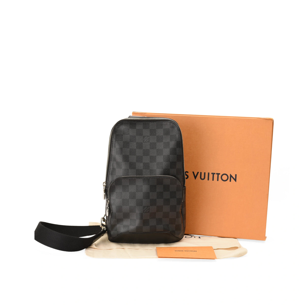 Louis Vuitton Duo Slingbag Damier Graphite