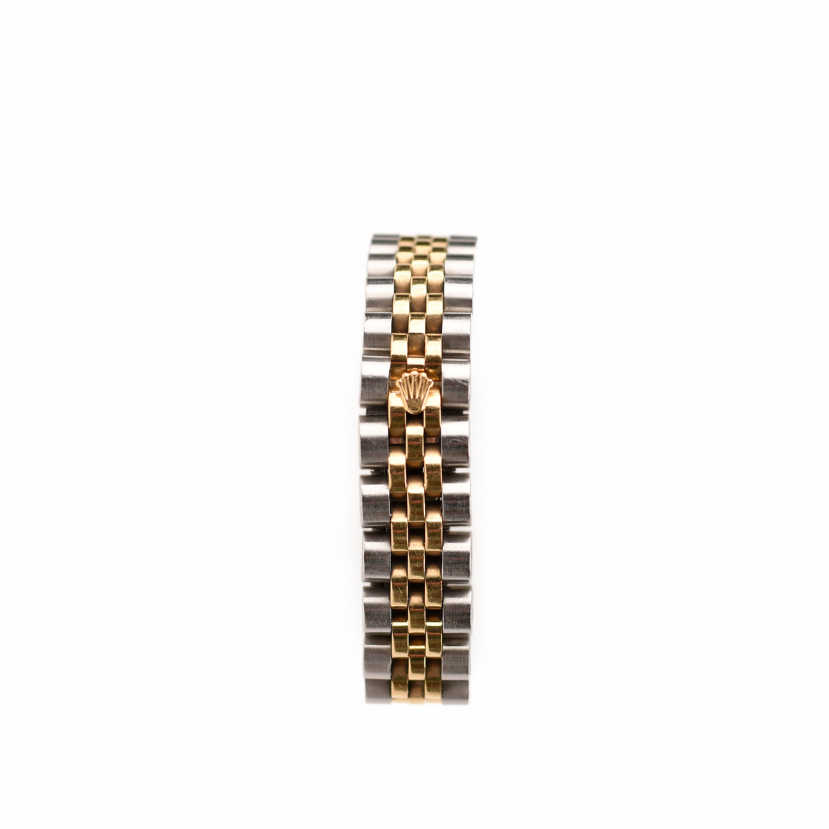 Two-tone gold and silver Rolex Jubilee watch bracelet, curated Pre-loved Luxury by Myluxe in Helsinki.
