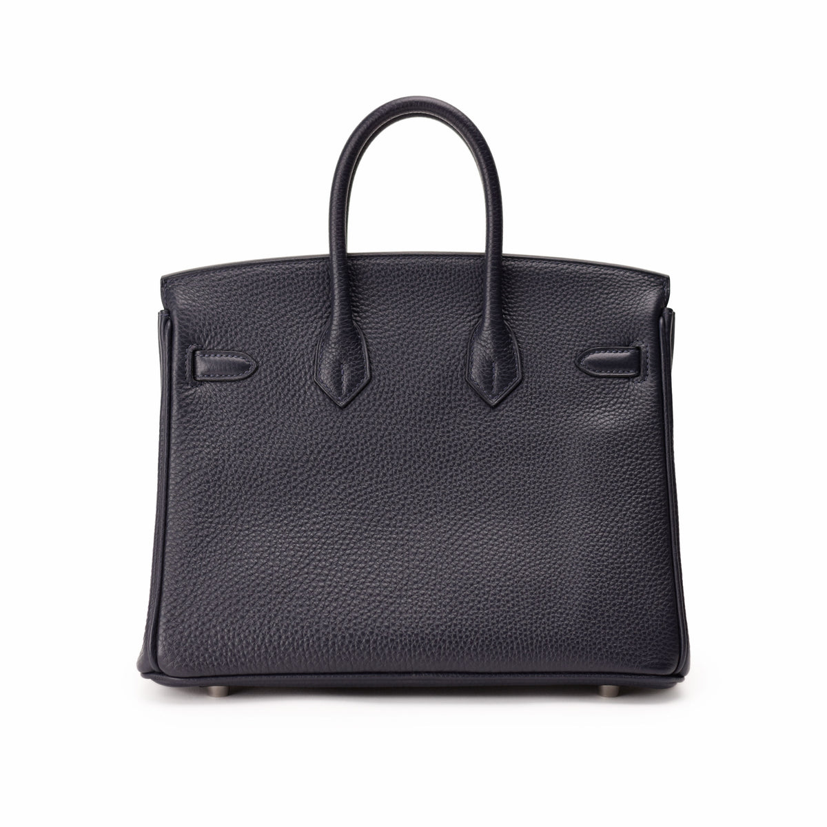 Black Togo leather Hermès Birkin handbag with top handles. curated Pre-loved Luxury by Myluxe in Helsinki.