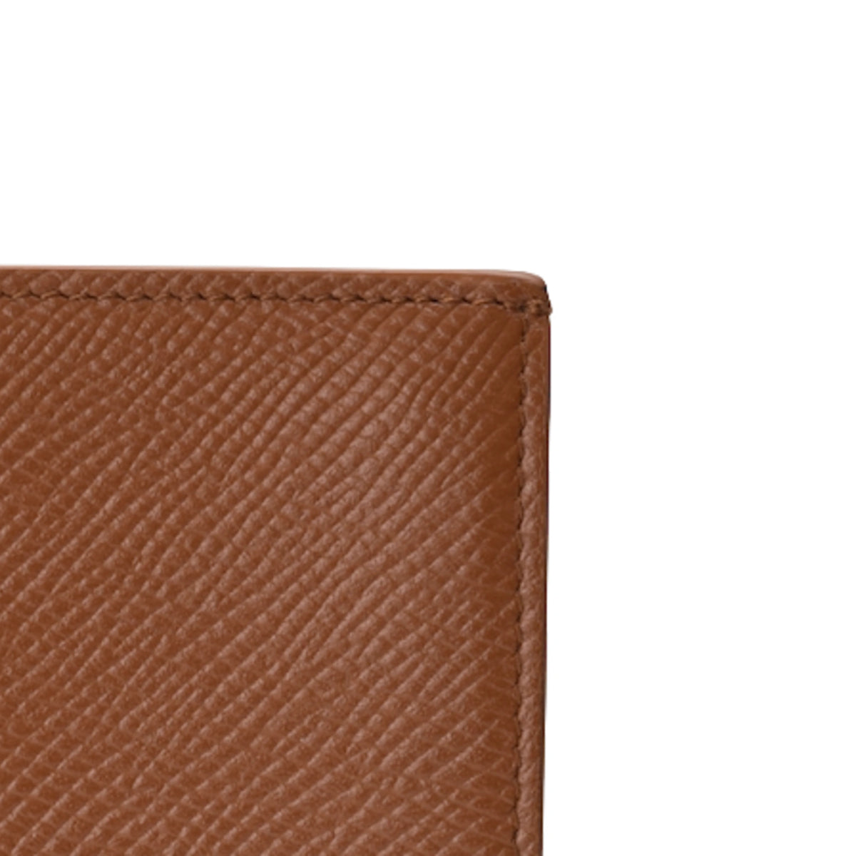 Celine Large Strap Wallet in brown textured leather. curated Pre-loved Luxury by Myluxe in Helsinki.