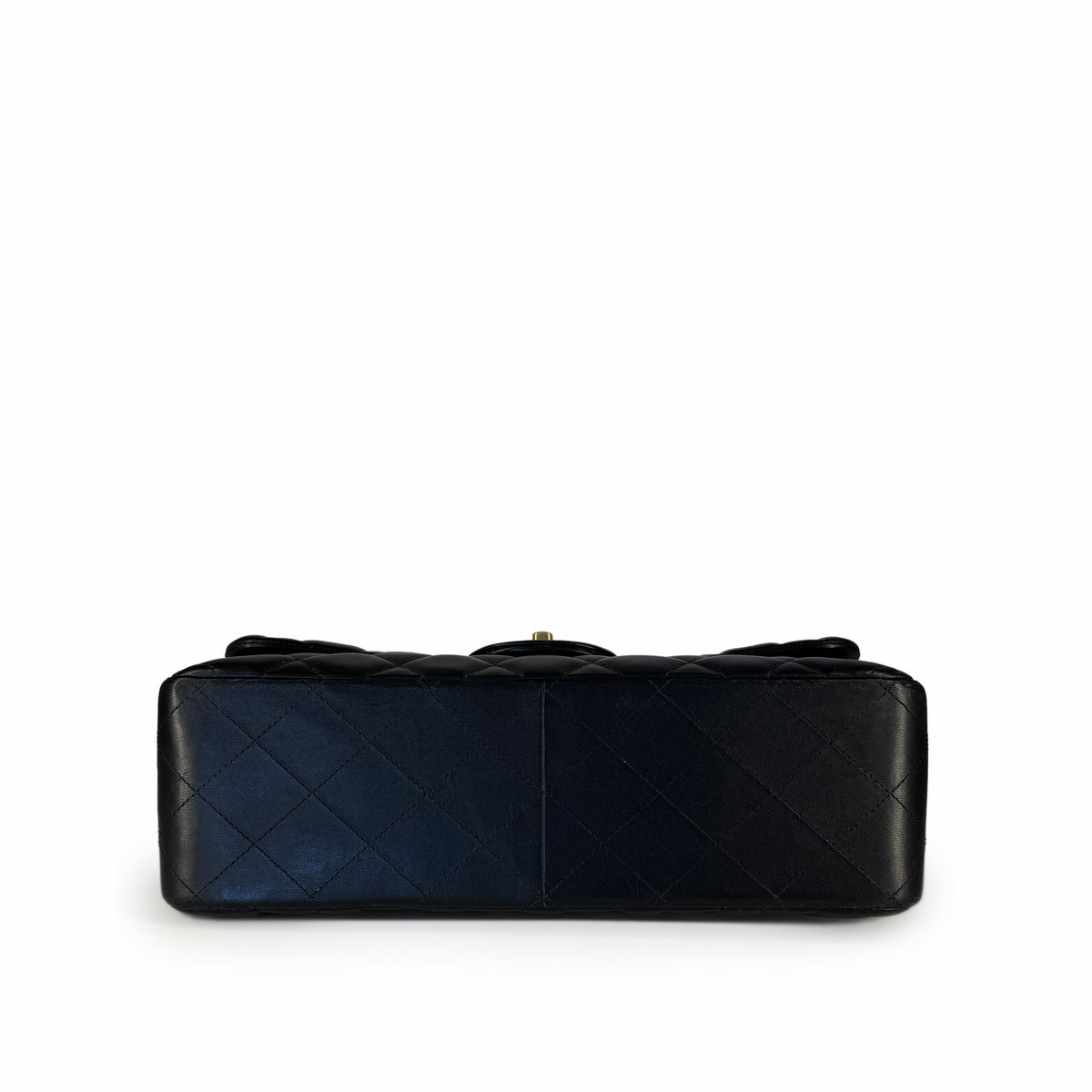 Black quilted leather designer handbag, curated Pre-loved Luxury by Myluxe in Helsinki.