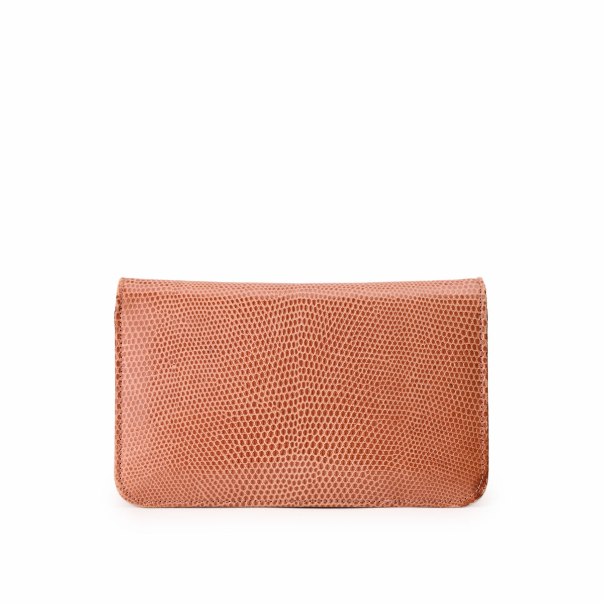 Tan snakeskin leather textured wallet. curated Pre-loved Luxury by Myluxe in Helsinki.