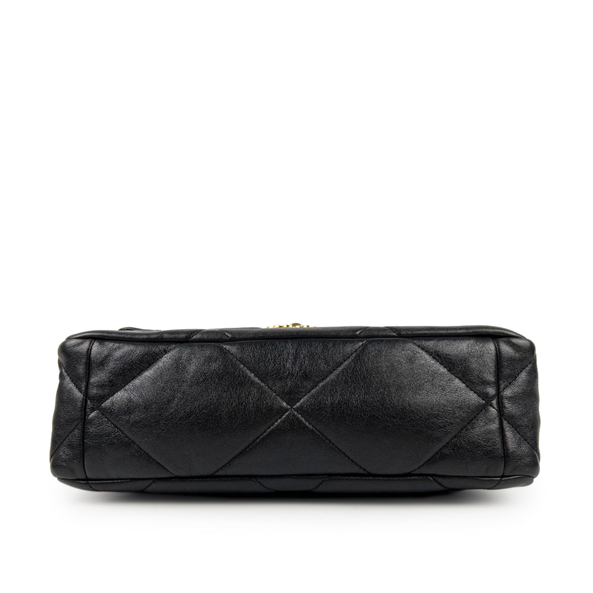 Black quilted lambskin leather handbag, curated Pre-loved Luxury by Myluxe in Helsinki.