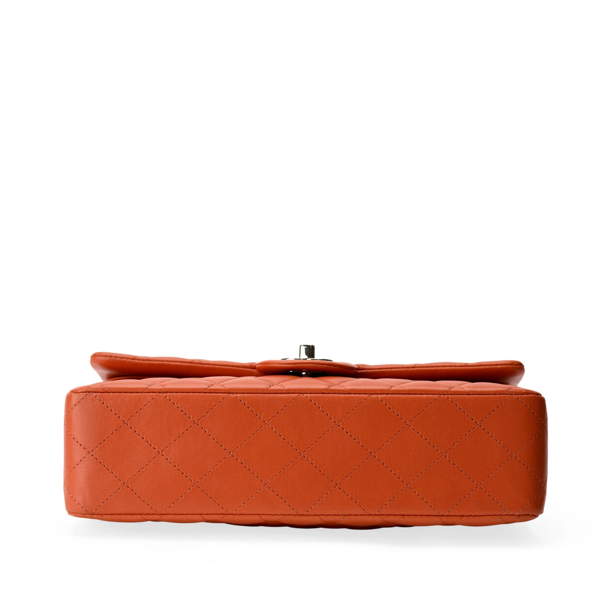 Chanel Timeless Medium Orange Lambskin SHW