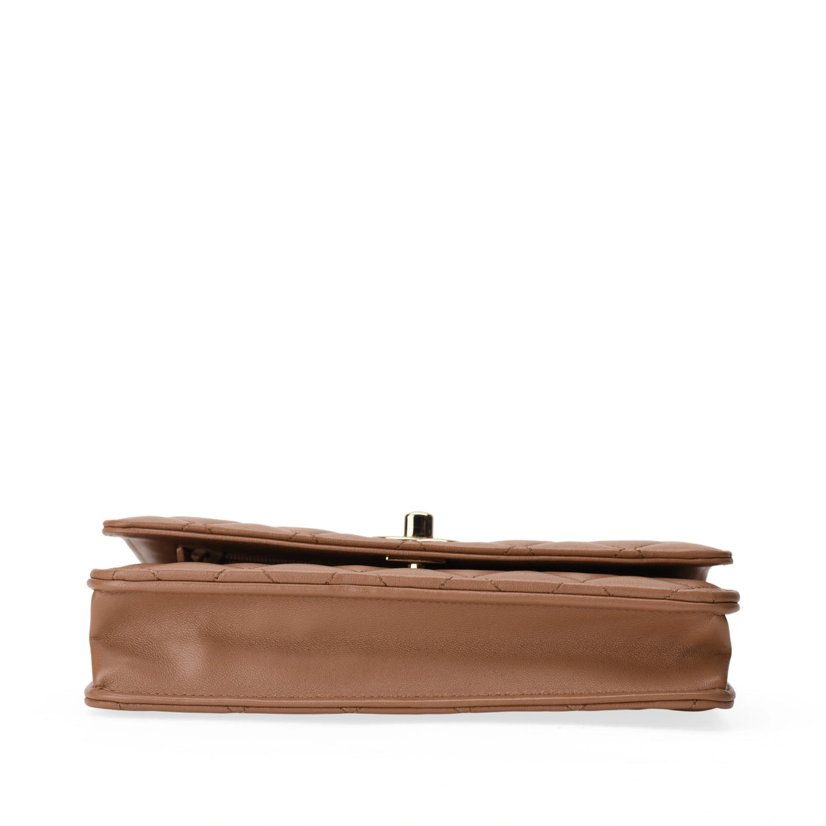 Chanel Trendy CC WOC Top Handle Caramel Lambskin CHW