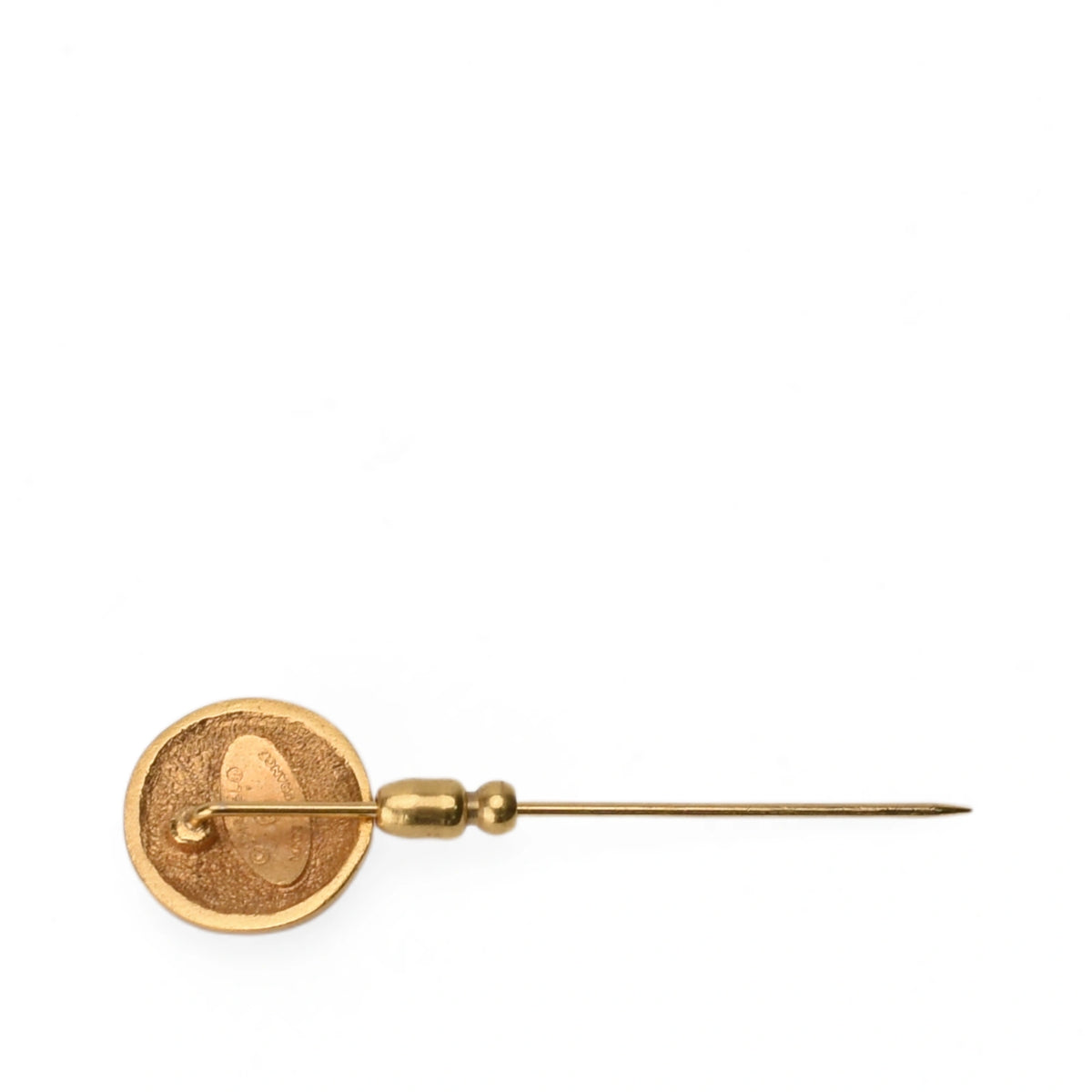 Chanel Vintage Gold Pin