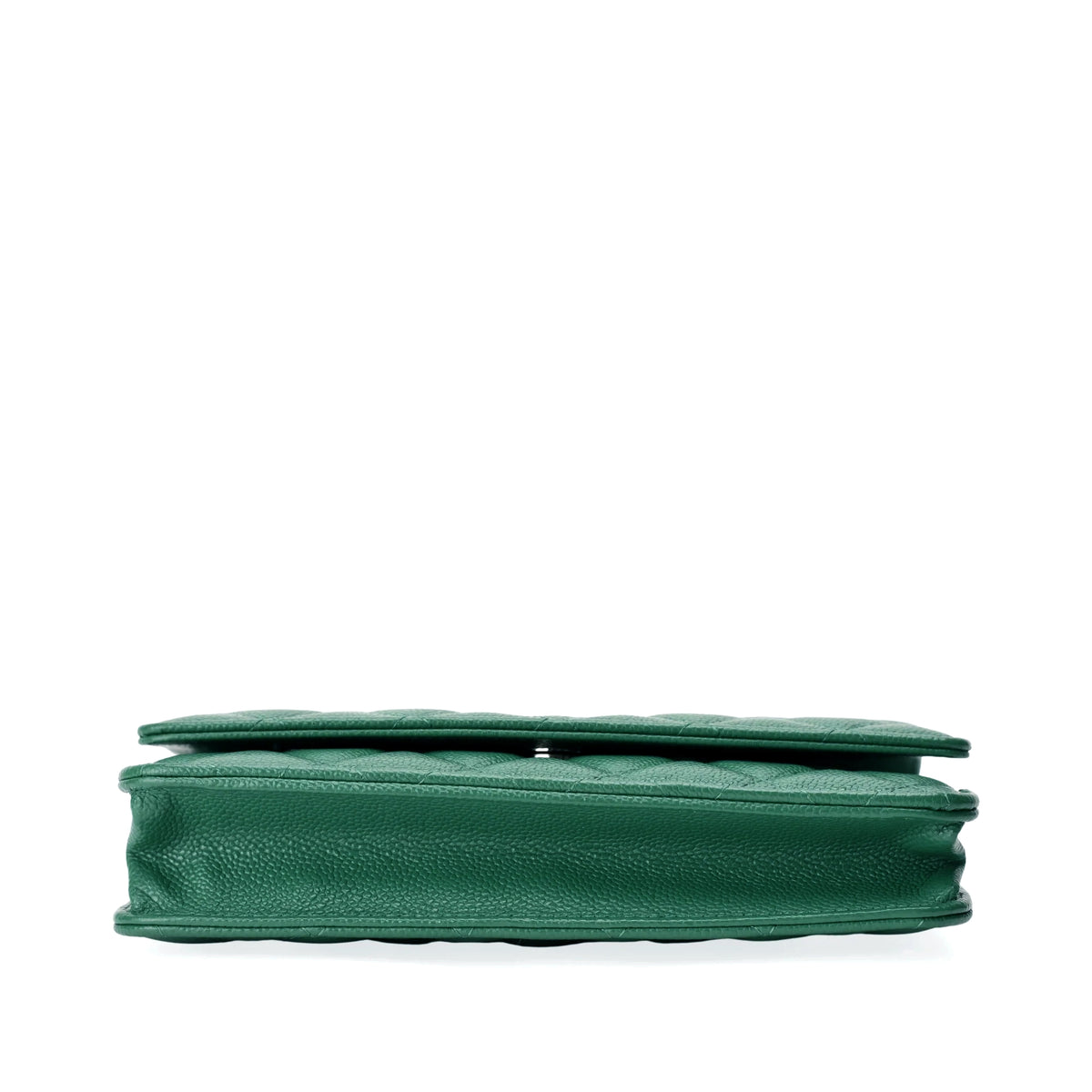 Chanel WOC Green Caviar SHW