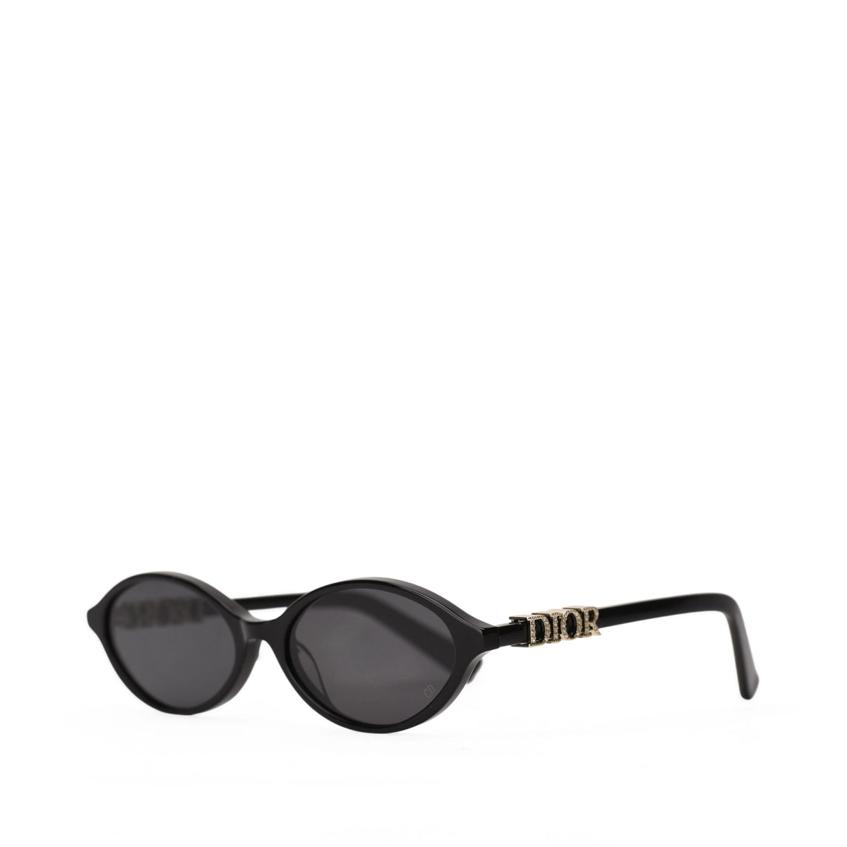 Dior DiorTreasure R1I Black Oval Sunglasses