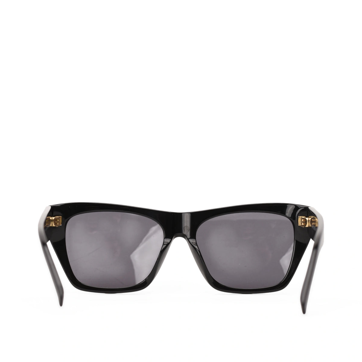 Givenchy GV Day Black Sunglasses with gold-tone hardware, curated Pre-loved Luxury by Myluxe in Helsinki.