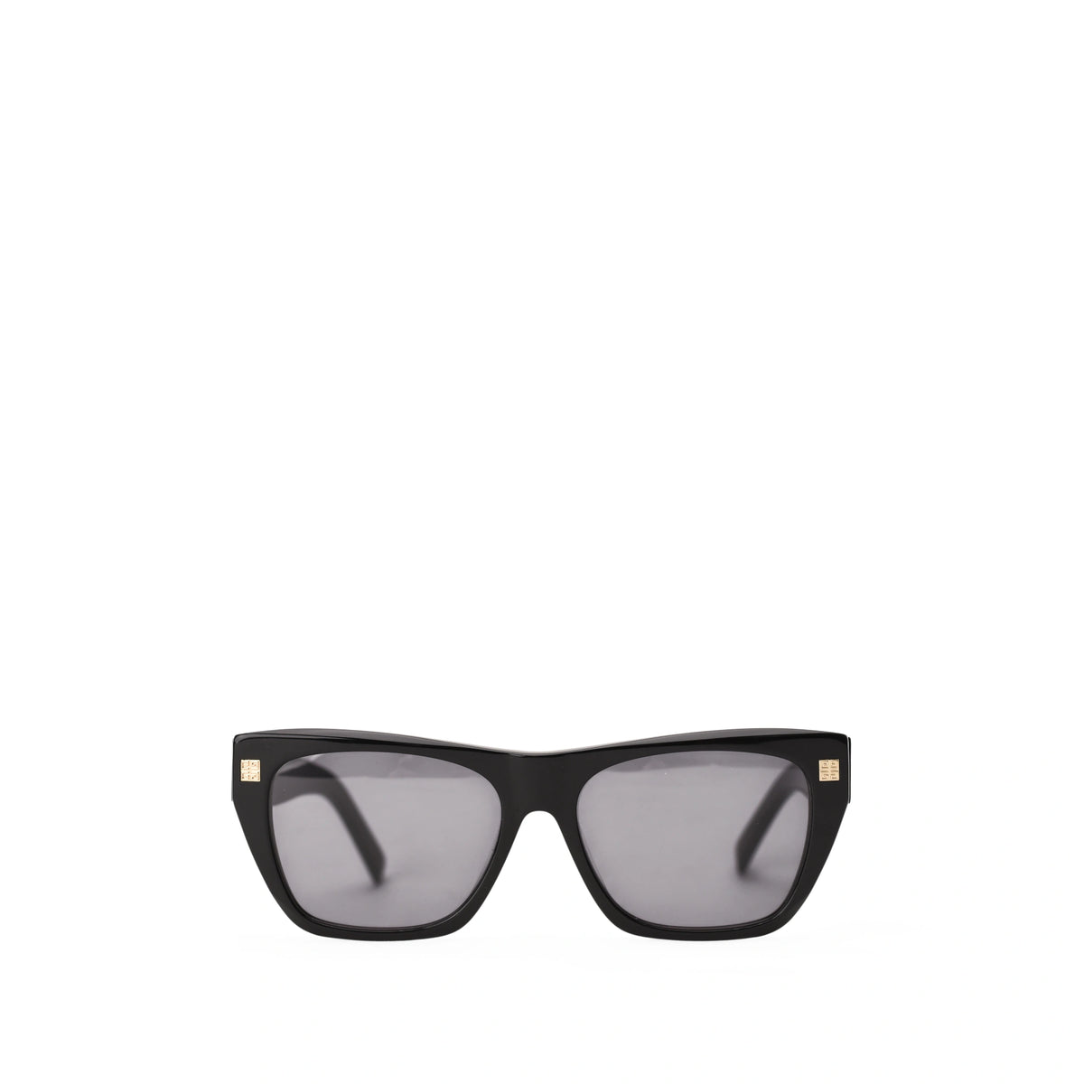 Givenchy GV Day Black Sunglasses with grey lenses. curated Pre-loved Luxury by Myluxe in Helsinki.