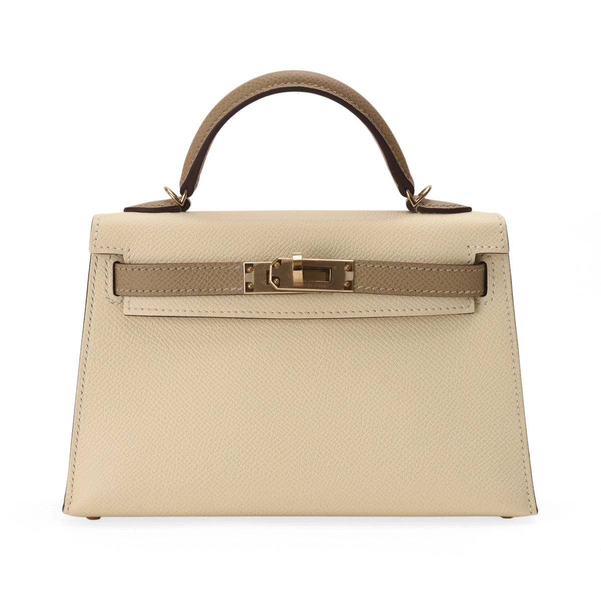 Hermès Mini Kelly 20 Nata and Trench Epsom Sellier HSS PBHW