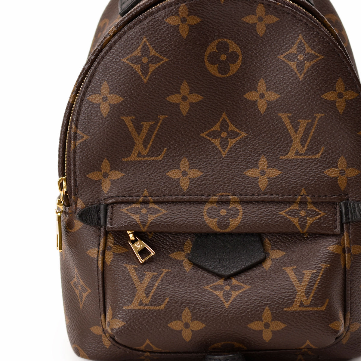 Louis Vuitton Monogram canvas brown mini backpack with gold hardware. curated Pre-loved Luxury by Myluxe in Helsinki.