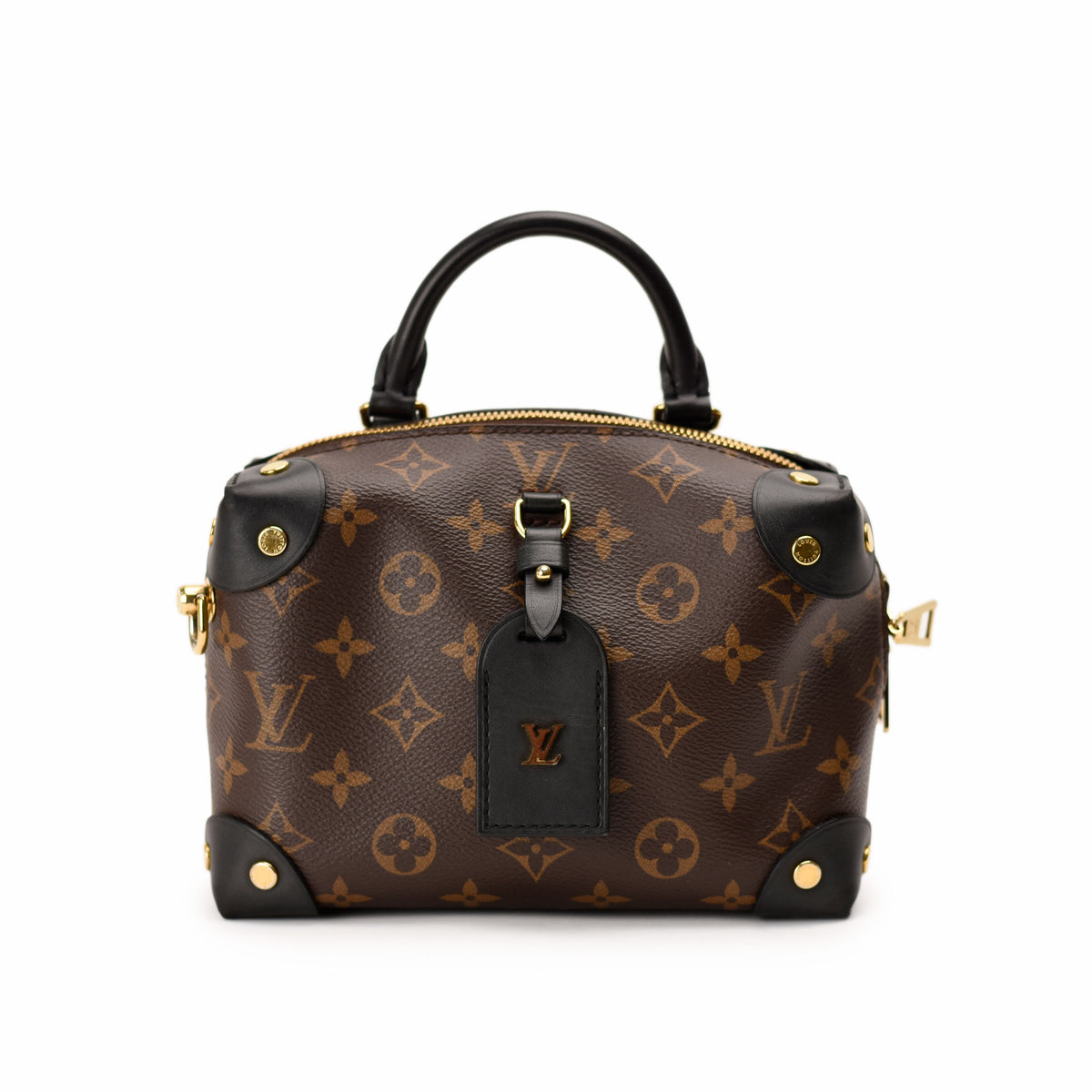 Louis Vuitton Monogram canvas handbag with gold-tone hardware. curated Pre-loved Luxury by Myluxe in Helsinki.