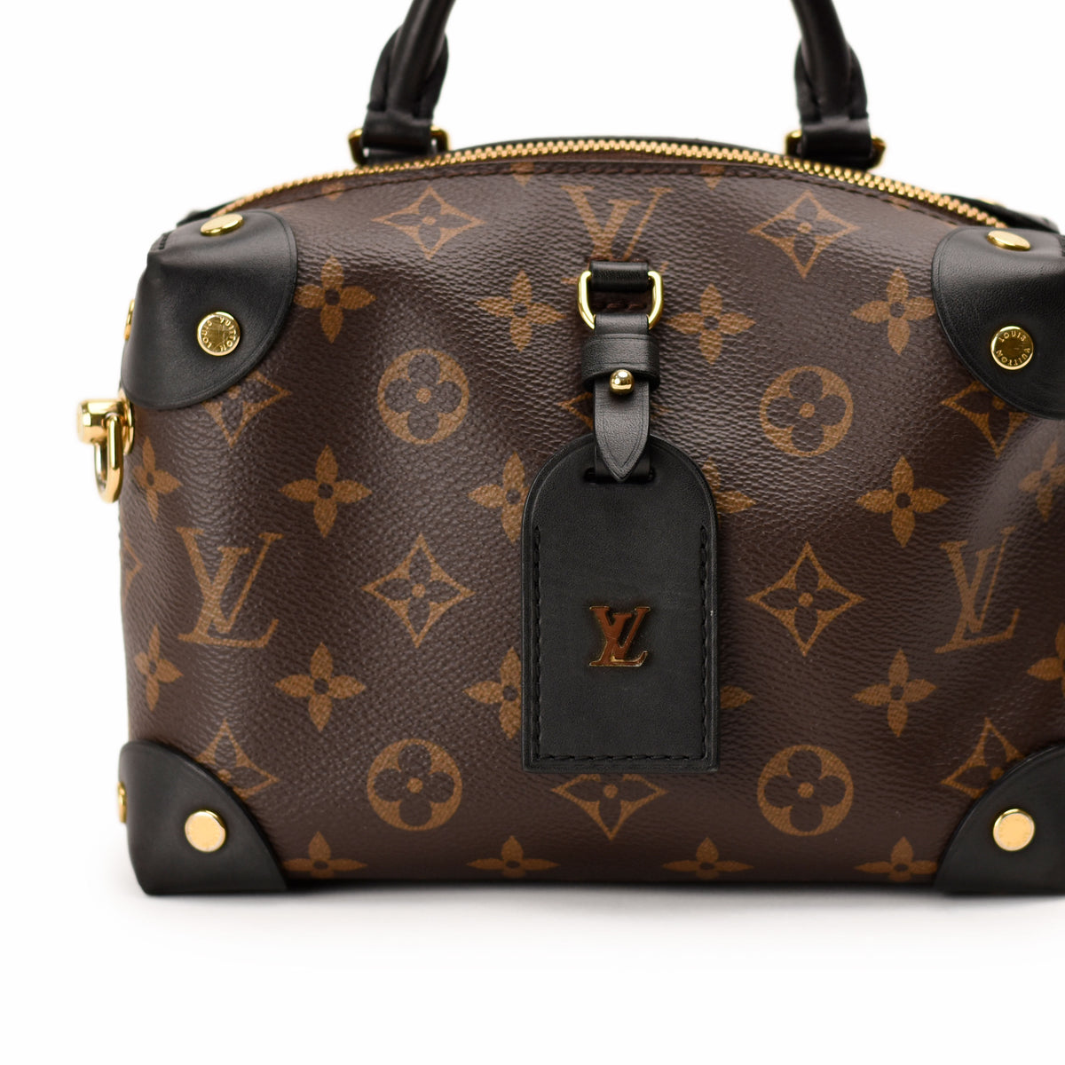 Louis Vuitton Monogram brown canvas handbag with gold hardware. curated Pre-loved Luxury by Myluxe in Helsinki.
