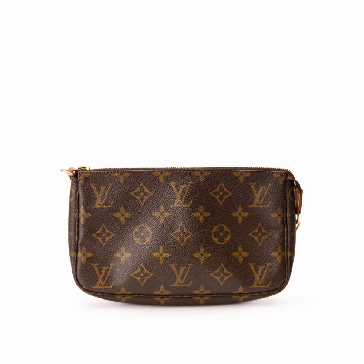 Louis Vuitton Monogram canvas brown cosmetic pouch. curated Pre-loved Luxury by Myluxe in Helsinki.