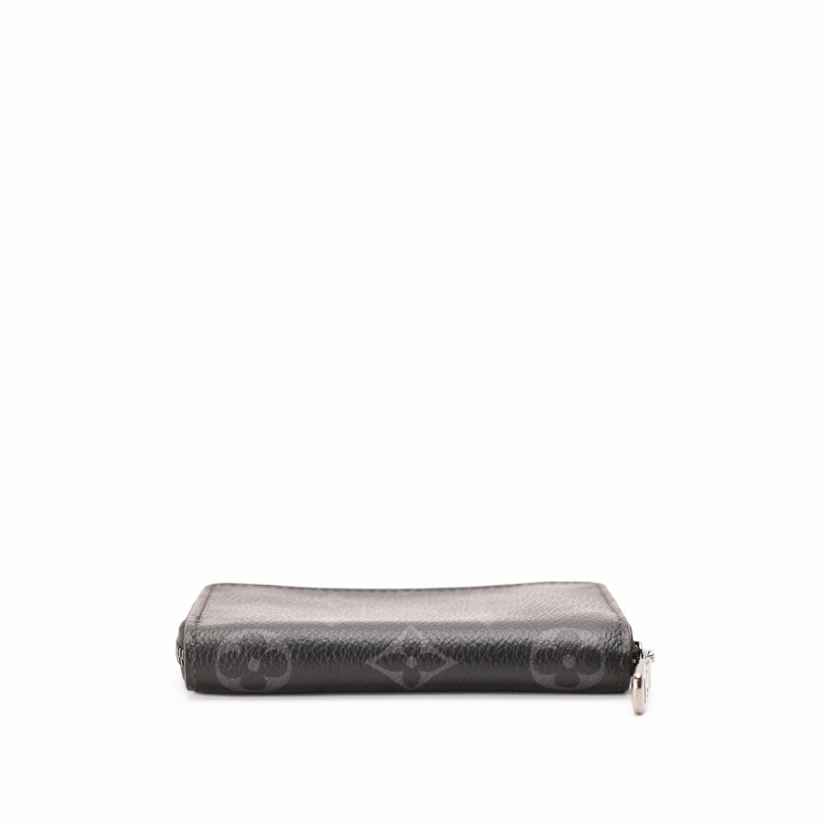 Louis Vuitton monogram patterned black leather wallet, curated Pre-loved Luxury by Myluxe in Helsinki.