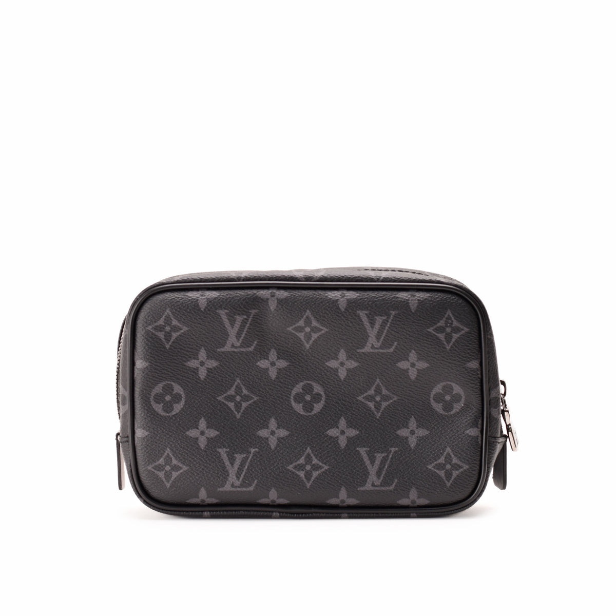 Black Monogram Louis Vuitton leather pouch, curated Pre-loved Luxury by Myluxe in Helsinki.