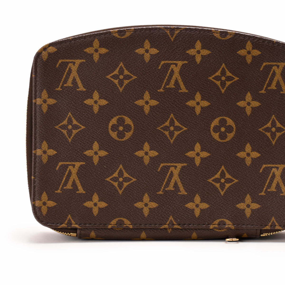 Louis Vuitton brown monogram coated canvas wallet, curated Pre-loved Luxury by Myluxe in Helsinki.