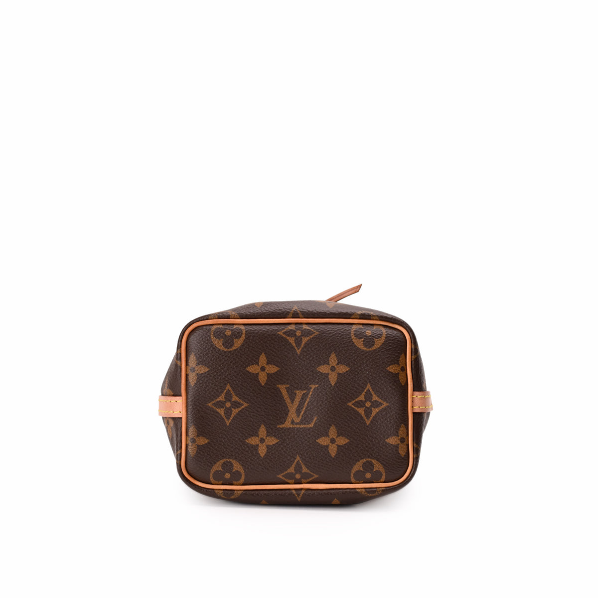Louis Vuitton monogram canvas brown leather pouch, curated Pre-loved Luxury by Myluxe in Helsinki.
