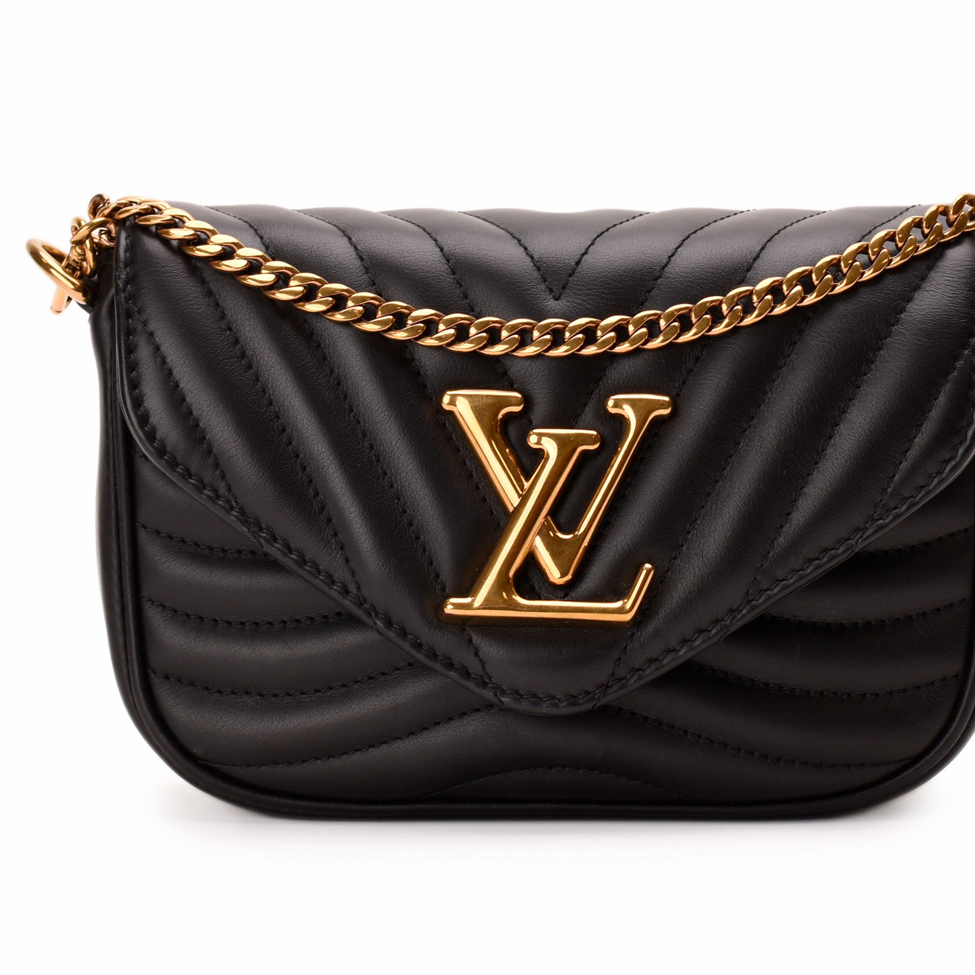 Louis Vuitton New Wave Black Multi Pochette | Myluxe