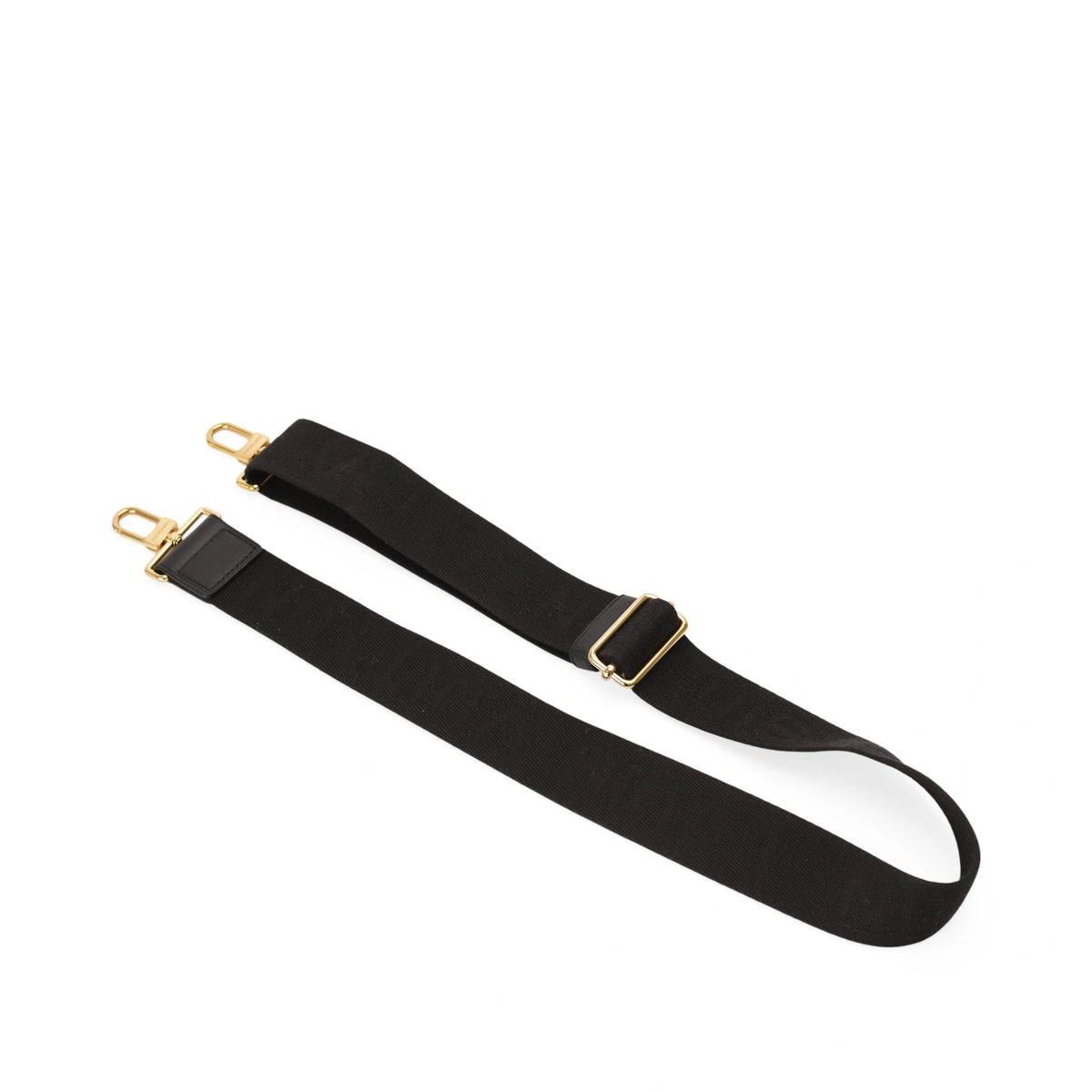 Louis Vuitton Adjustable Black Strap