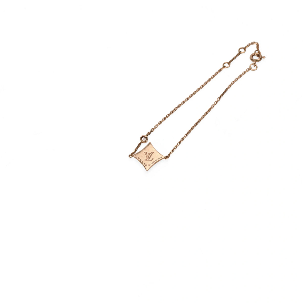 Louis Vuitton Color Blossom BB Star Bracelet, Pink Gold, White Mother-of-Pearl and Diamond